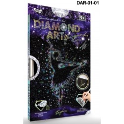 Набор мозаики из кристаллов Diamond Art Балерина Danko Toys DAR-01 в ассортименте